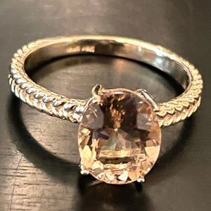 14K JCR Citrine Ring